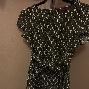 Corduroy mushroom dress perfect for fall!